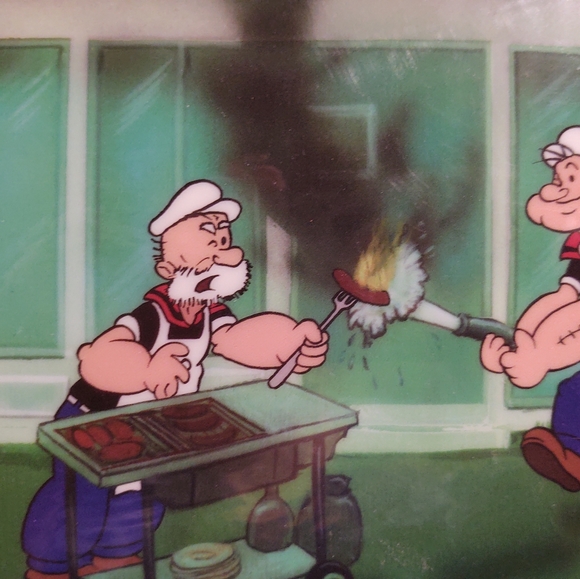 Lithocell print, Popeye, Nice Catch - Picture 4 of 6